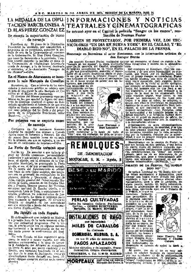 ABC MADRID 24-04-1951 página 31