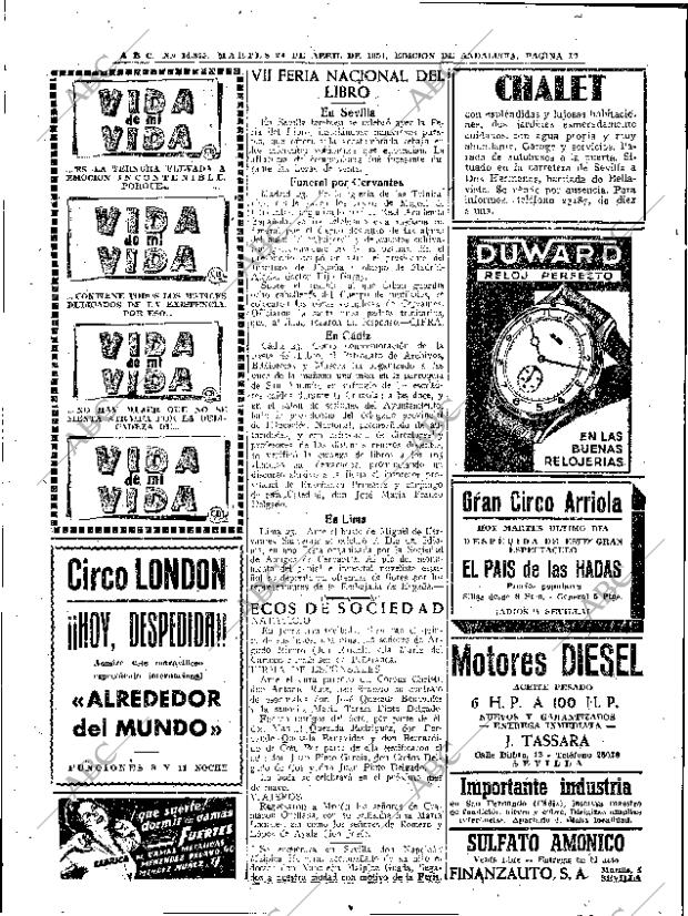 ABC SEVILLA 24-04-1951 página 10