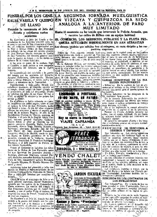 ABC MADRID 25-04-1951 página 11