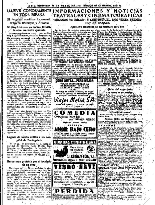 ABC MADRID 25-04-1951 página 23