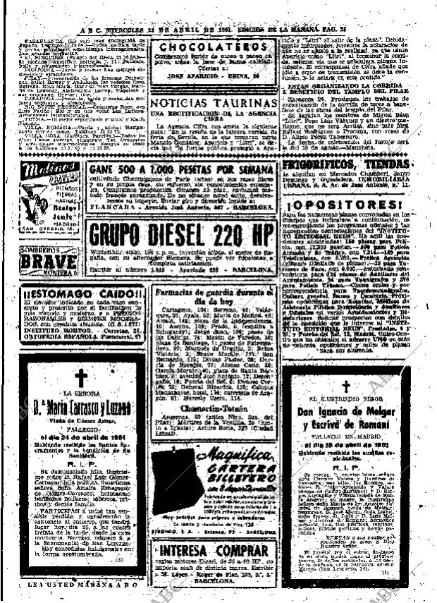 ABC MADRID 25-04-1951 página 25