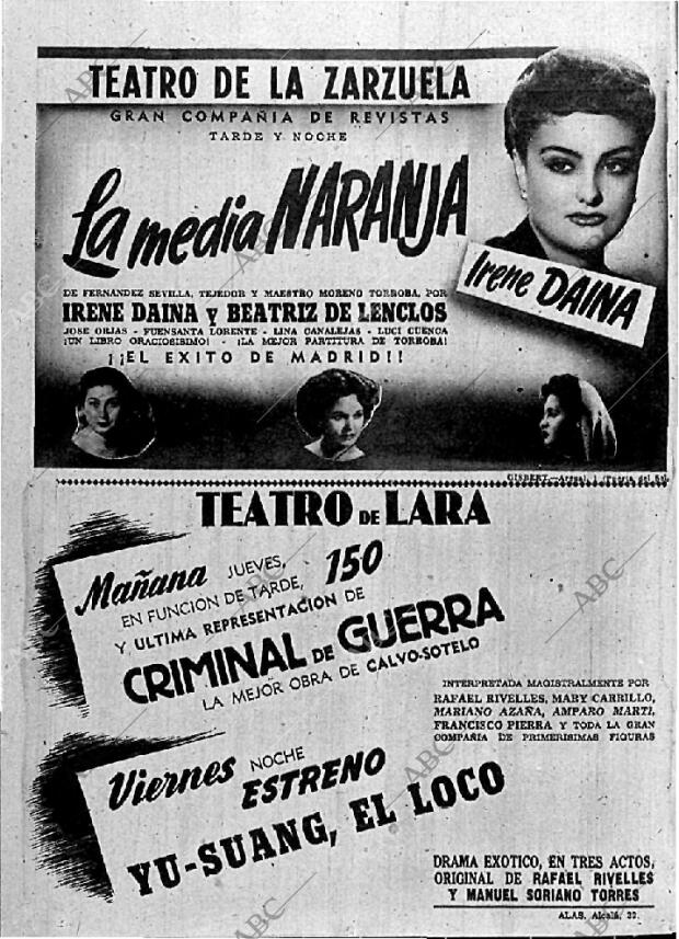 ABC MADRID 25-04-1951 página 4