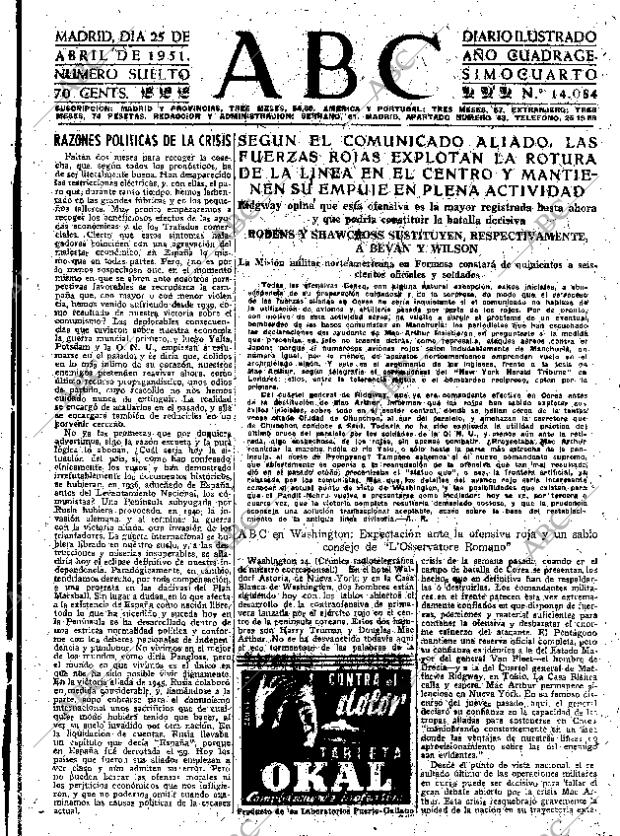 ABC MADRID 25-04-1951 página 7