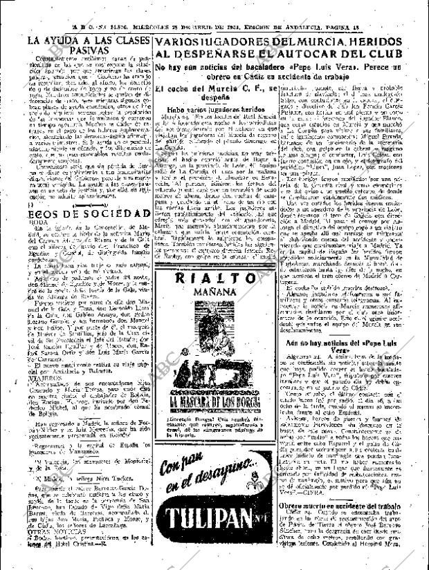 ABC SEVILLA 25-04-1951 página 13