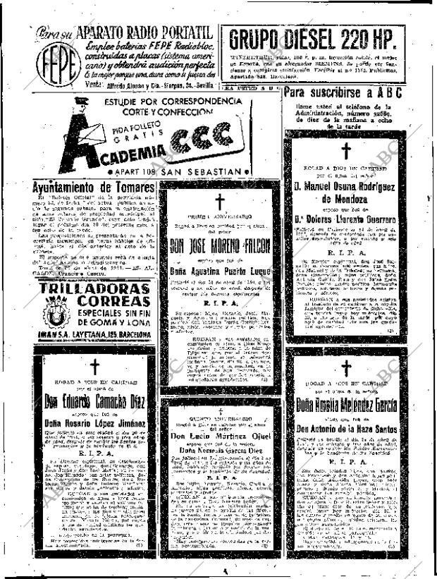 ABC SEVILLA 25-04-1951 página 22