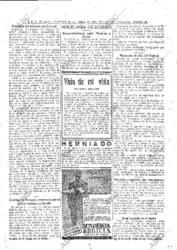 ABC SEVILLA 26-04-1951 página 12