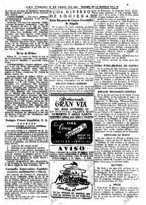 ABC MADRID 27-04-1951 página 16