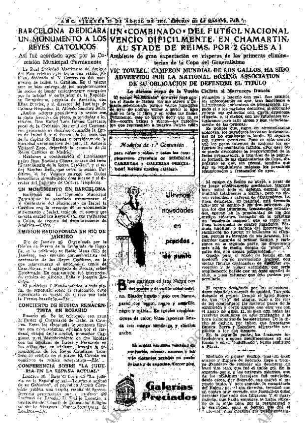 ABC MADRID 27-04-1951 página 17