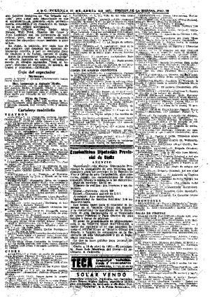 ABC MADRID 27-04-1951 página 20