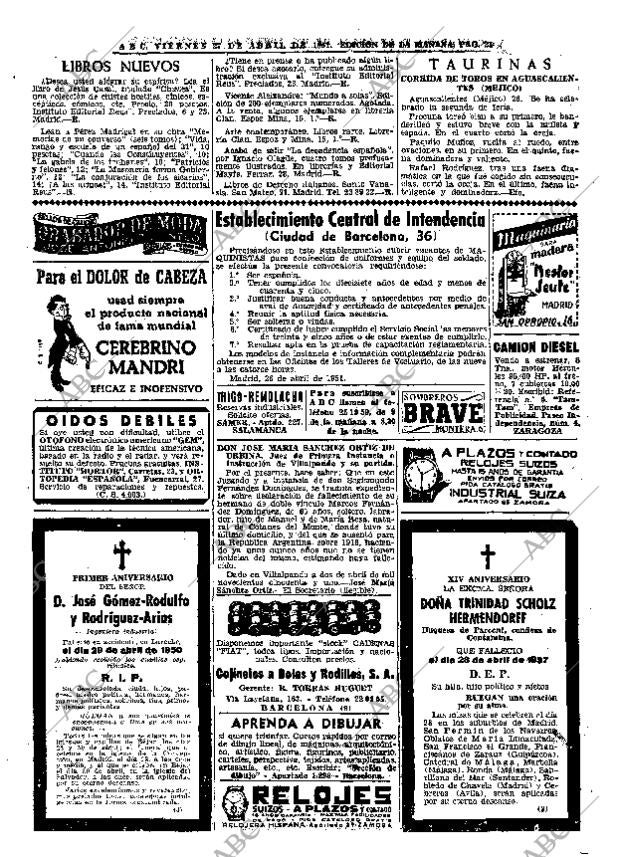 ABC MADRID 27-04-1951 página 21