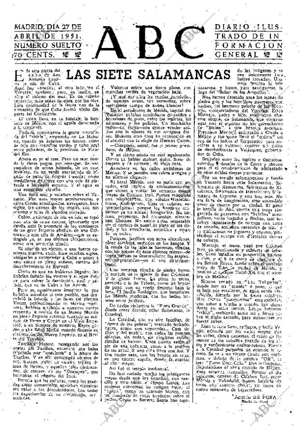 ABC MADRID 27-04-1951 página 3