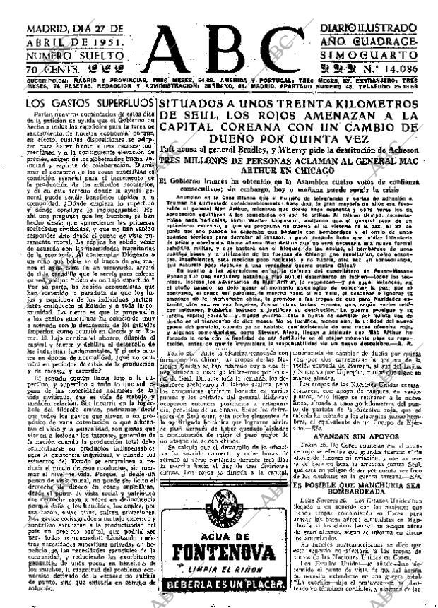 ABC MADRID 27-04-1951 página 7