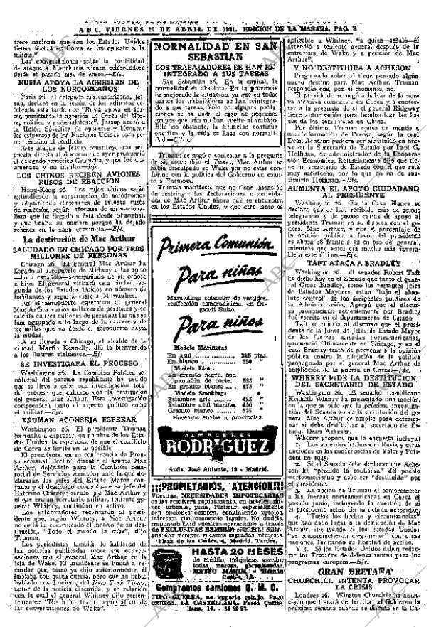 ABC MADRID 27-04-1951 página 8