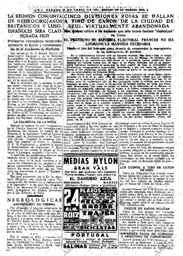 ABC MADRID 28-04-1951 página 9