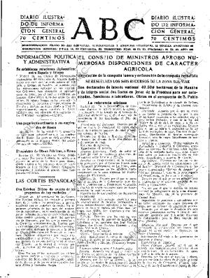 ABC SEVILLA 28-04-1951 página 1