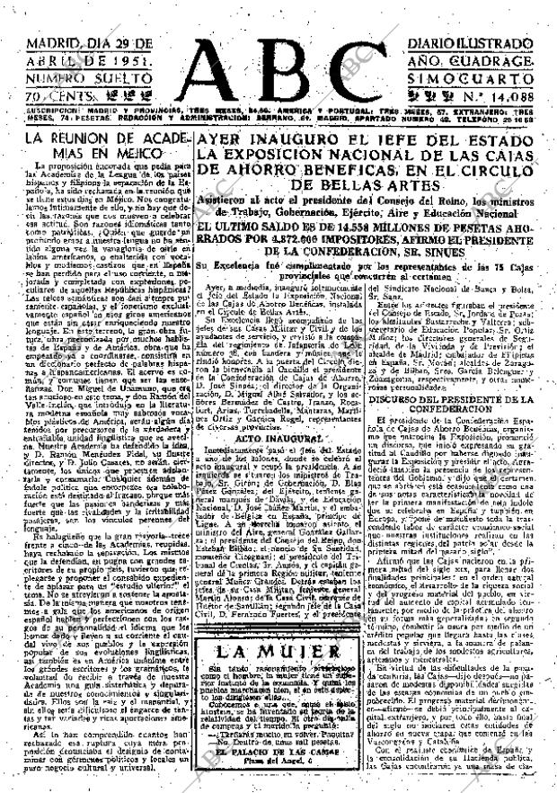 ABC MADRID 29-04-1951 página 17