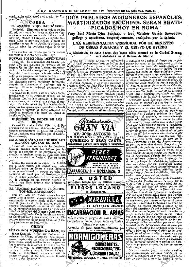 ABC MADRID 29-04-1951 página 21