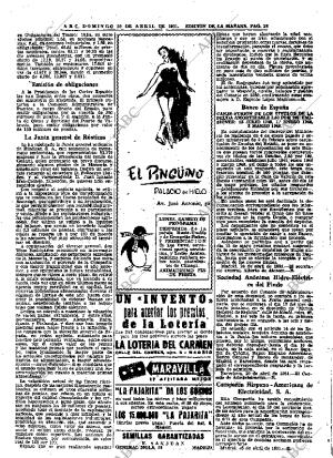 ABC MADRID 29-04-1951 página 28