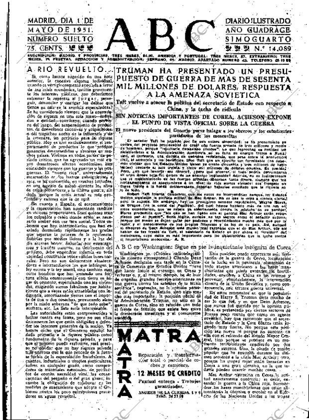 ABC MADRID 01-05-1951 página 15