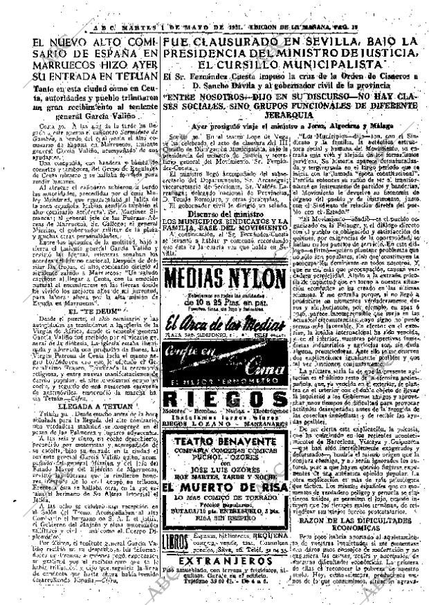 ABC MADRID 01-05-1951 página 19