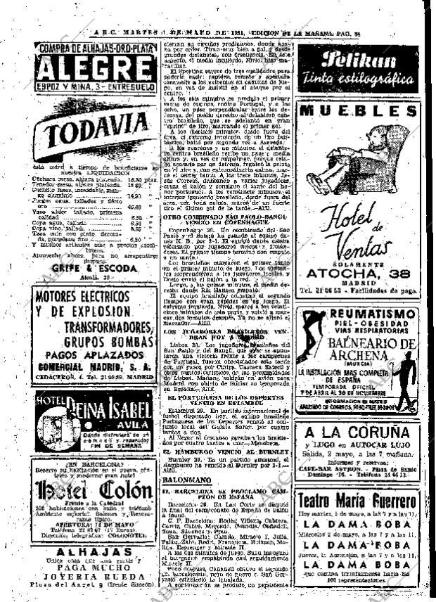 ABC MADRID 01-05-1951 página 34