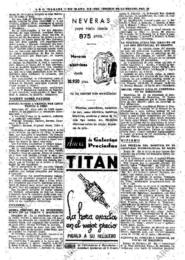 ABC MADRID 01-05-1951 página 35