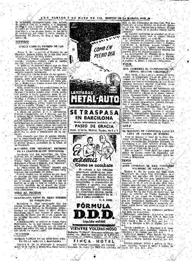 ABC MADRID 05-05-1951 página 20
