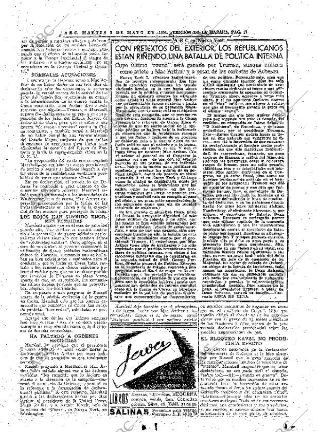 ABC MADRID 08-05-1951 página 17