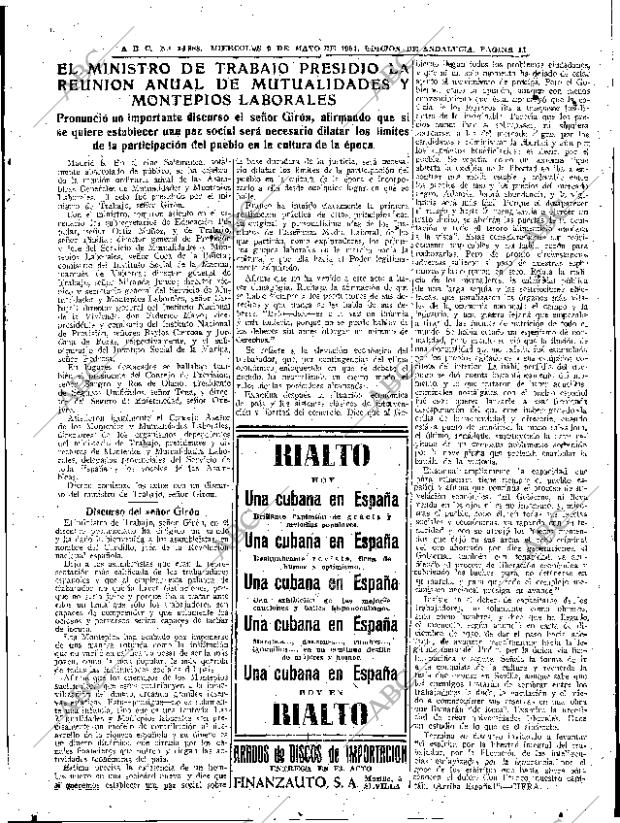 ABC SEVILLA 09-05-1951 página 11