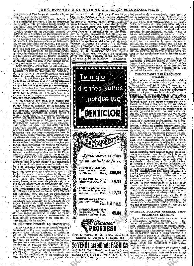 ABC MADRID 13-05-1951 página 18