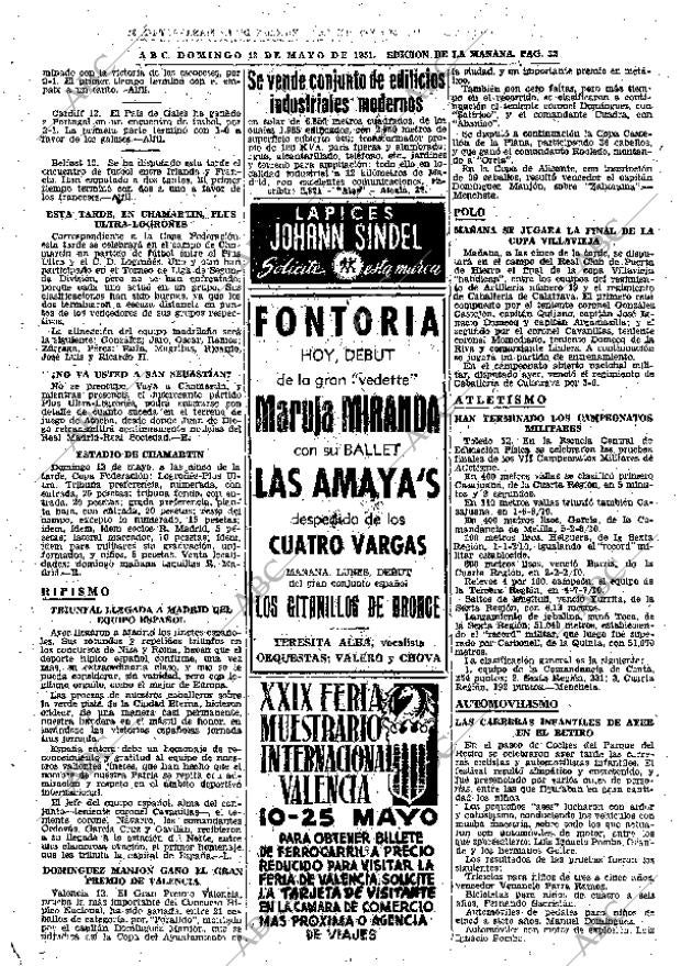 ABC MADRID 13-05-1951 página 32
