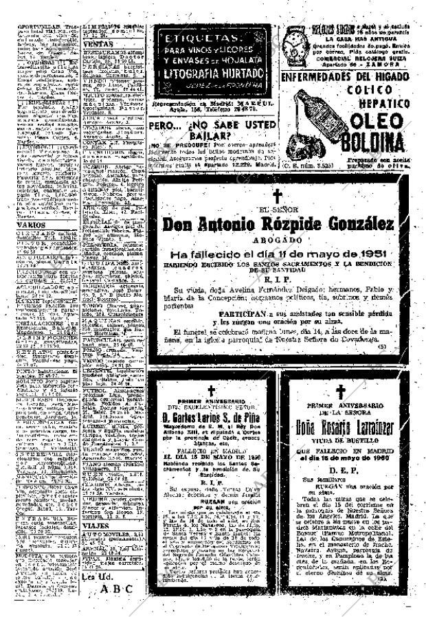 ABC MADRID 13-05-1951 página 37
