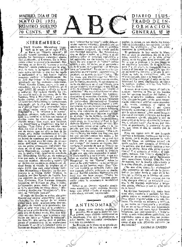 ABC MADRID 15-05-1951 página 3