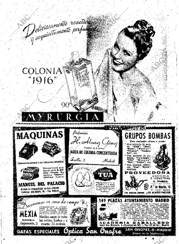 ABC MADRID 15-05-1951 página 4