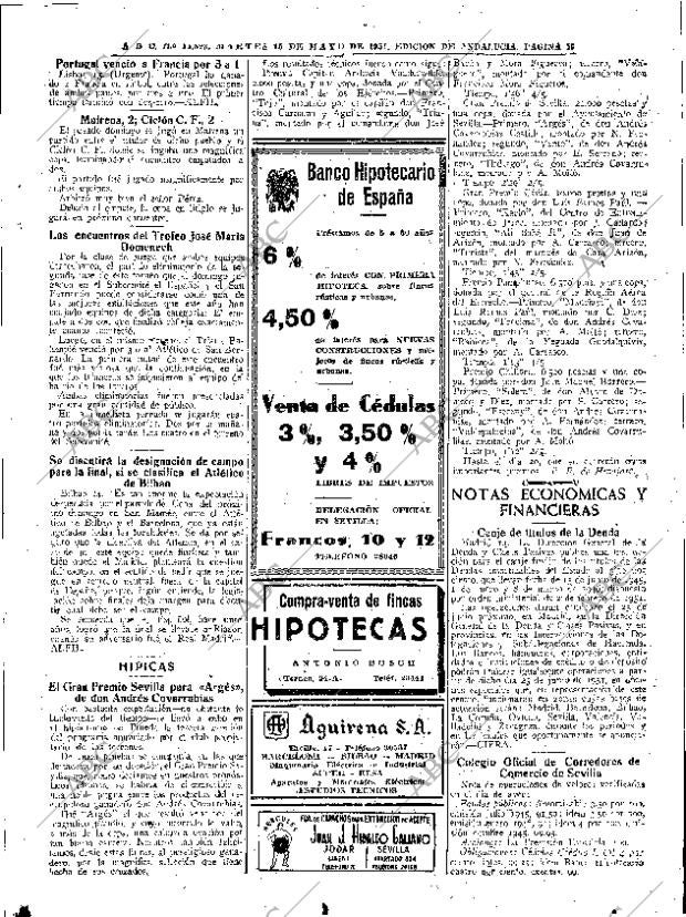 ABC SEVILLA 15-05-1951 página 19