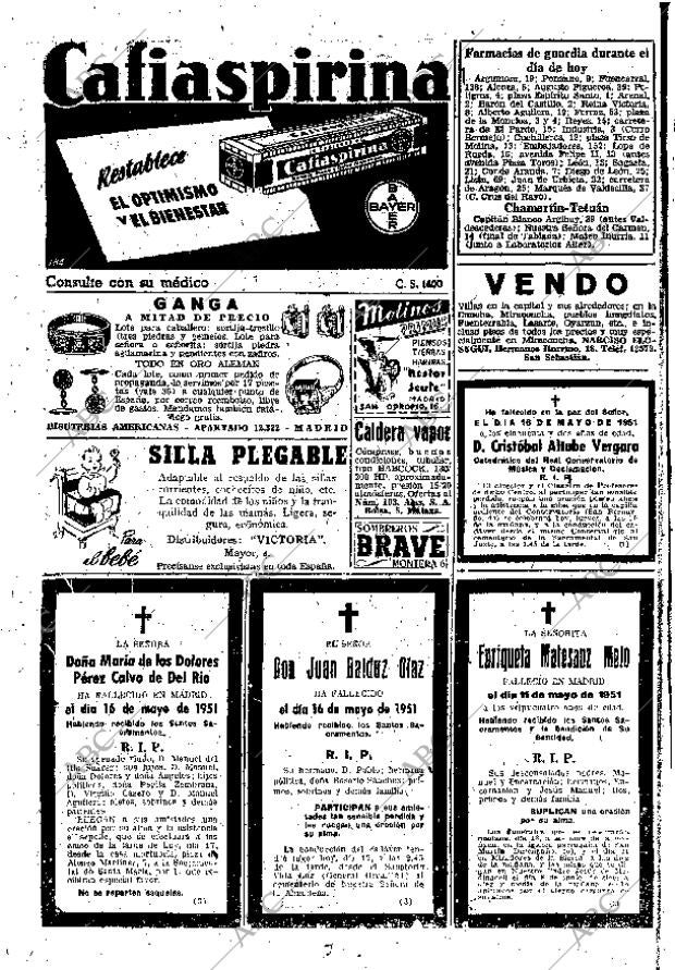 ABC MADRID 17-05-1951 página 36