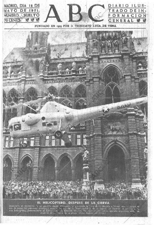 ABC MADRID 18-05-1951 página 1