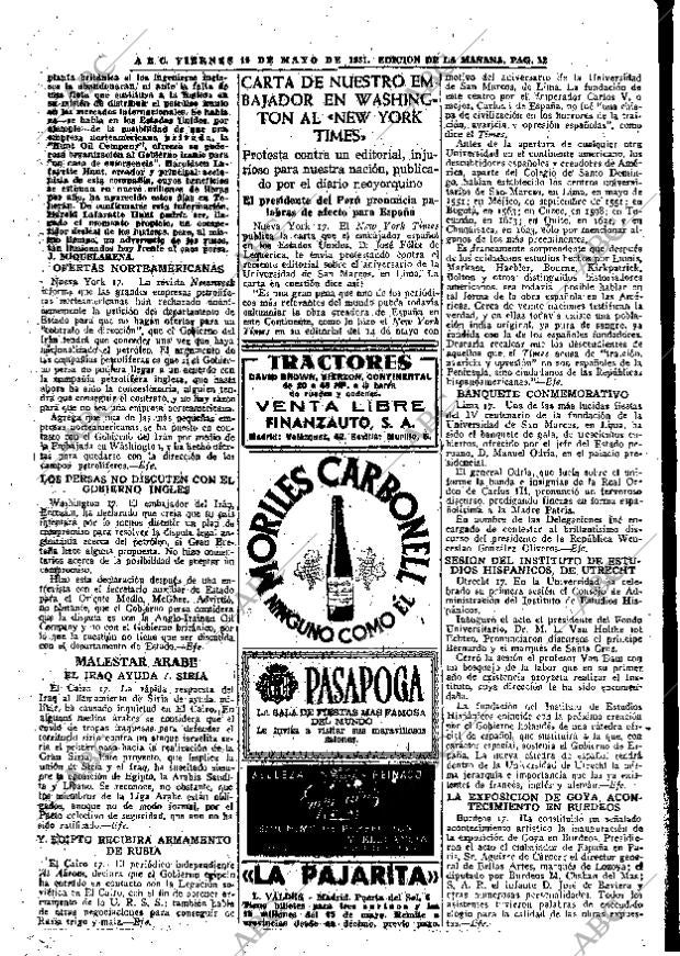 ABC MADRID 18-05-1951 página 12