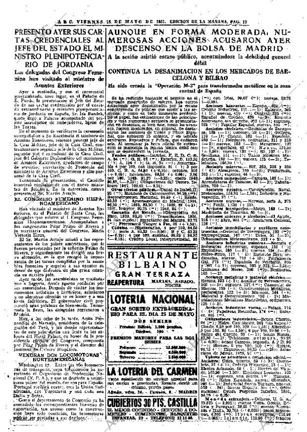 ABC MADRID 18-05-1951 página 13