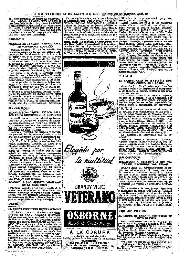 ABC MADRID 18-05-1951 página 18