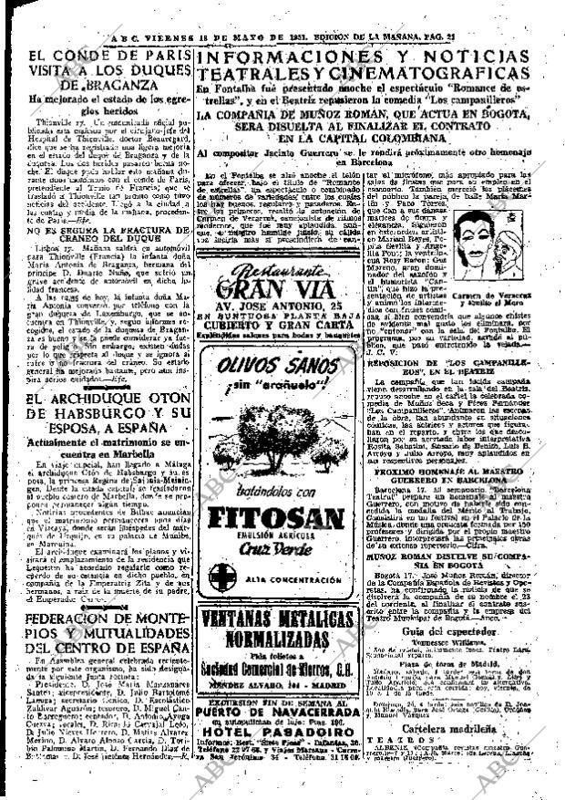 ABC MADRID 18-05-1951 página 21