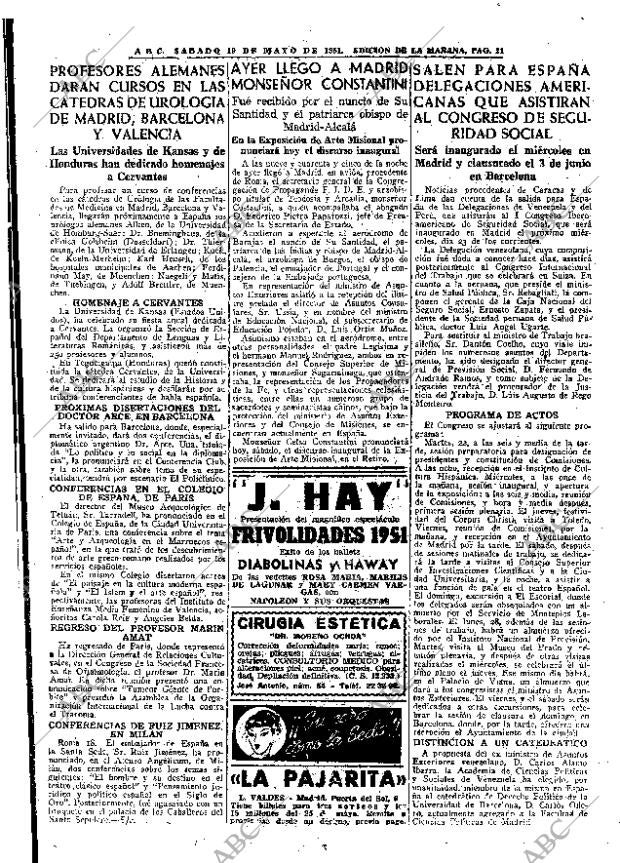 ABC MADRID 19-05-1951 página 21