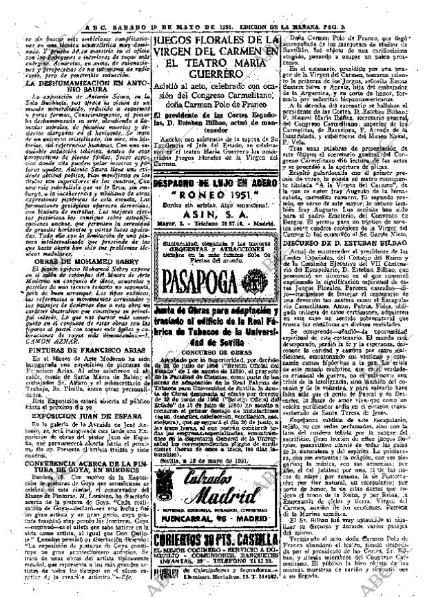 ABC MADRID 19-05-1951 página 26