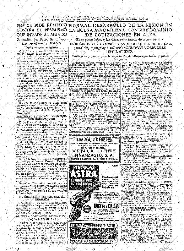 ABC MADRID 23-05-1951 página 17