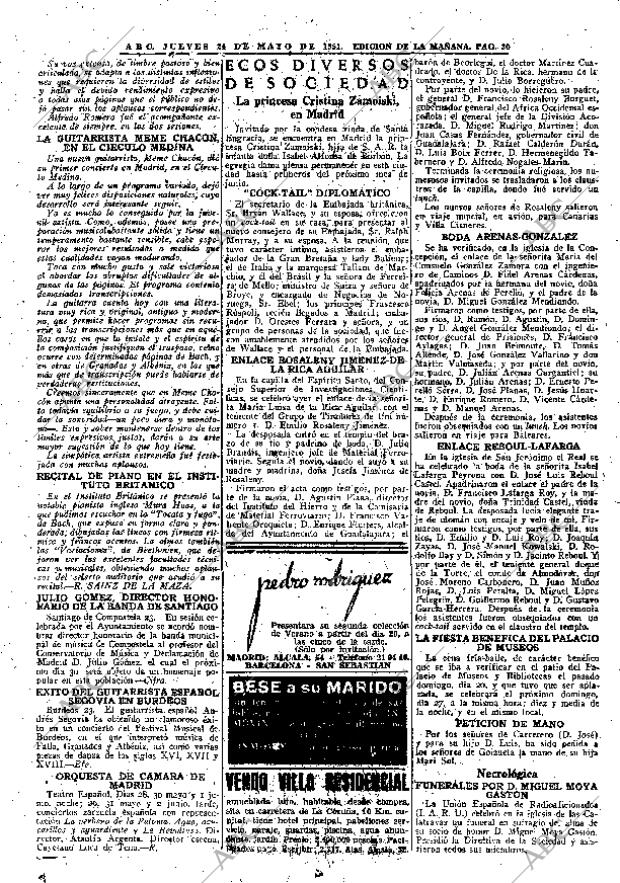 ABC MADRID 24-05-1951 página 30