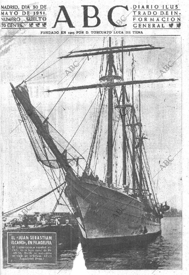 ABC MADRID 30-05-1951 página 1