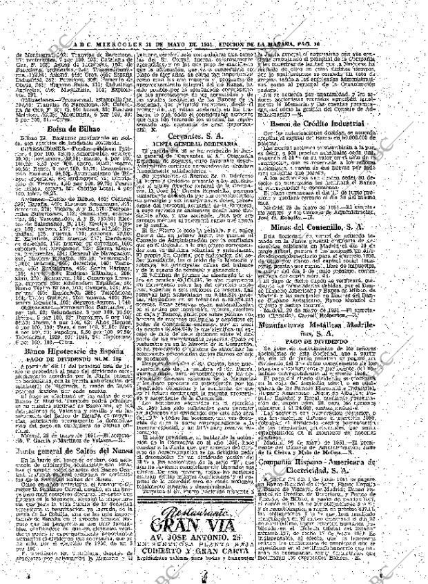 ABC MADRID 30-05-1951 página 16