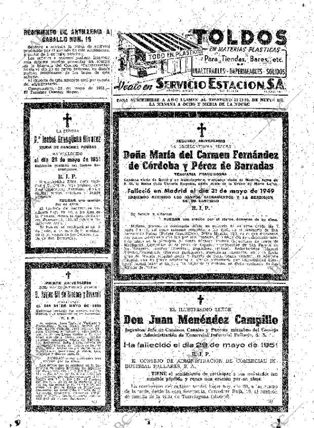 ABC MADRID 30-05-1951 página 28