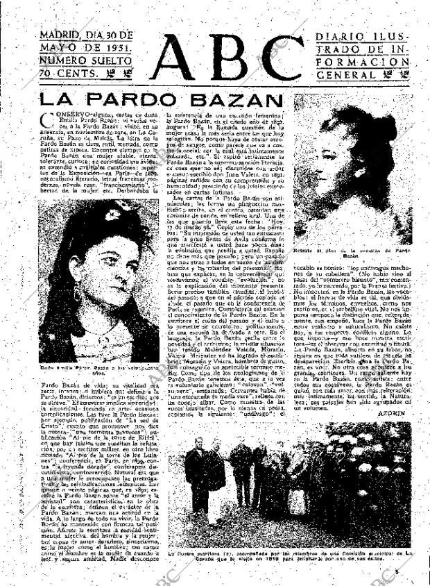 ABC MADRID 30-05-1951 página 3