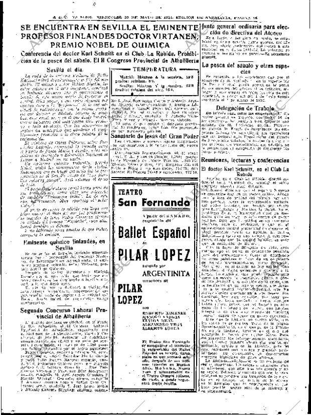 ABC SEVILLA 30-05-1951 página 15